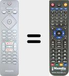Replacement remote control for RC415440101R (996599002217)