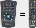 Replacement remote control for BRM-D2AE (AD5900085A)