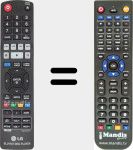 Replacement remote control for AKB73615701