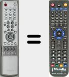 Replacement remote control for BN59-00464A