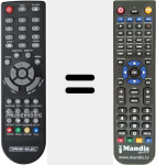 Replacement remote control for SoEasy