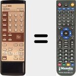 Replacement remote control for RC-270 (00D3990473003)