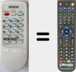 Replacement remote control for 1456639
