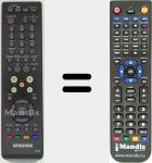 Replacement remote control for T1040 (GL81-00332A)
