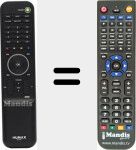 Replacement remote control for NR205