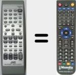 Replacement remote control for RM-SRVNB85A (BI600NB8502S)