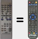 Replacement remote control for RMSUXS57R