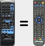 Replacement remote control for RC-R0510