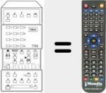 Replacement remote control for MECATRON7703