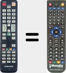 Replacement remote control for BN59-01039A (MI-BN5901039A)