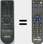Replacement remote control for 996510053347