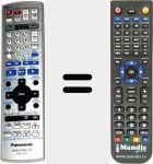 Replacement remote control for EUR7720X50