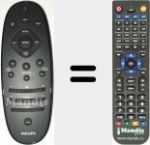 Replacement remote control for YKF297-006 (996510058017)