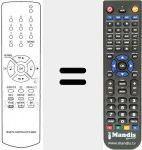 Replacement remote control for R-28B03 (48B3228B03)