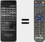Replacement remote control for RC-1J