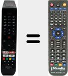 Replacement remote control for RC-A3 43140