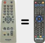 Replacement remote control for RC-CAS06