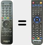 Replacement remote control for RM-G08