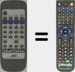 Replacement remote control for RM-SUXV20R