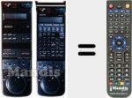 Replacement remote control for RMT-V 5 B (146547211)