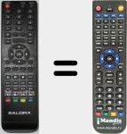 Replacement remote control for SAL004
