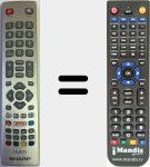 Replacement remote control for SH452