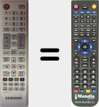 Replacement remote control for TM1240 (AA5900715A)