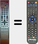 Replacement remote control for JXPWA