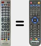 Replacement remote control for SHW/RMC/0103