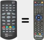 Replacement remote control for REMCON1090