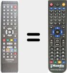 Replacement remote control for SE-R0344 (79104553)