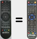 Replacement remote control for i-Box 200
