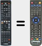 Replacement remote control for RAV432 (WW510400)