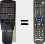 Replacement remote control for CDX (VT989900)