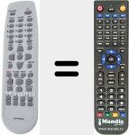 Replacement remote control for 97P1RA2JA1