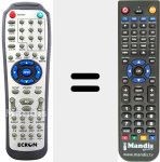 Replacement remote control for REMCON1223