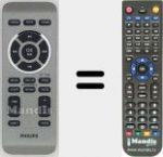Replacement remote control for 996510044074