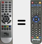 Replacement remote control for Lince V2