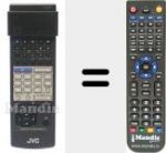 Replacement remote control for RMC860E