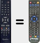 Replacement remote control for AK53