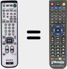 Replacement remote control for RM923Y (147720711)