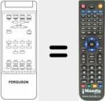 Replacement remote control for 20459669