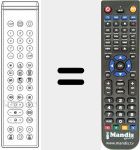 Replacement remote control for 263-83600