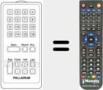 Replacement remote control for 3405 / 7110.96