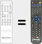 Replacement remote control for FB 5
