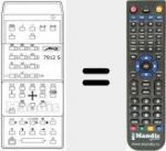 Replacement remote control for MECATRON 7912 S