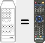 Replacement remote control for TC 114