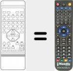 Replacement remote control for TV 12