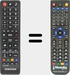 Replacement remote control for BA59-03529A