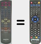 Replacement remote control for FXWE